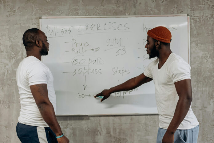 6 days workout plan for gym