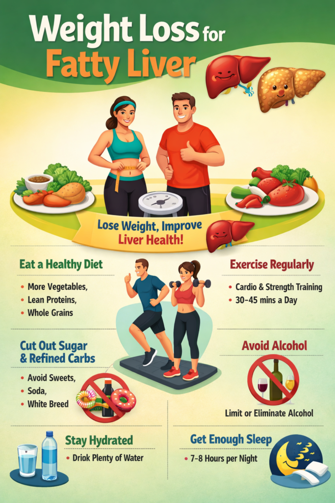 Weight Loss for Fatty Liver