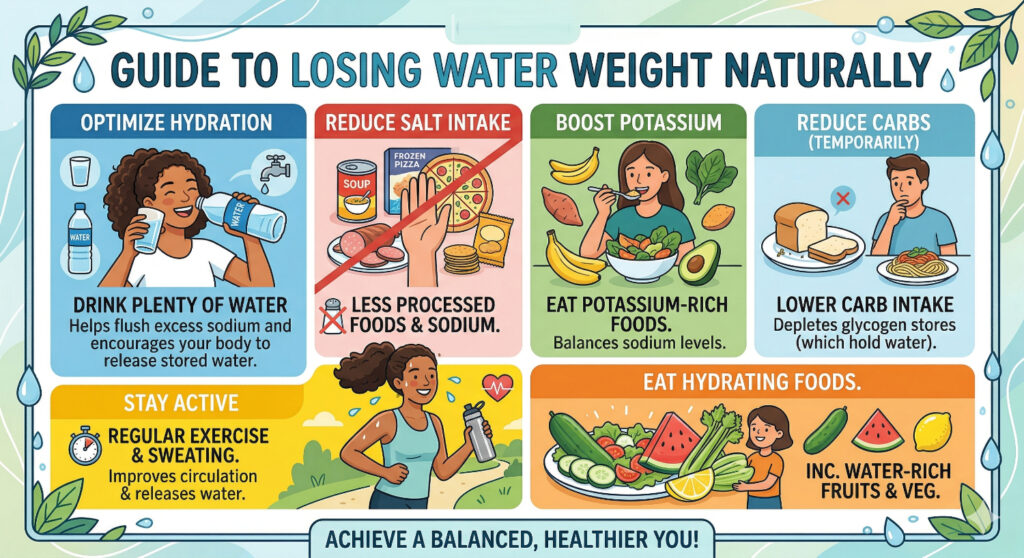 How to Lose Water Weight